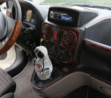 Fiat Doblo I 2001–2005 Instrumentbordbeklædning Aluminium foto 9