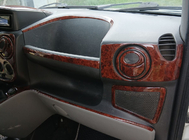 Fiat Doblo I 2001–2005 Instrumentbordbeklædning Aluminium foto 10