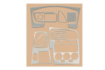 Nissan Primera P11 1996–2002 Instrumentbordpaneler (1996-1999) Aluminium foto 2