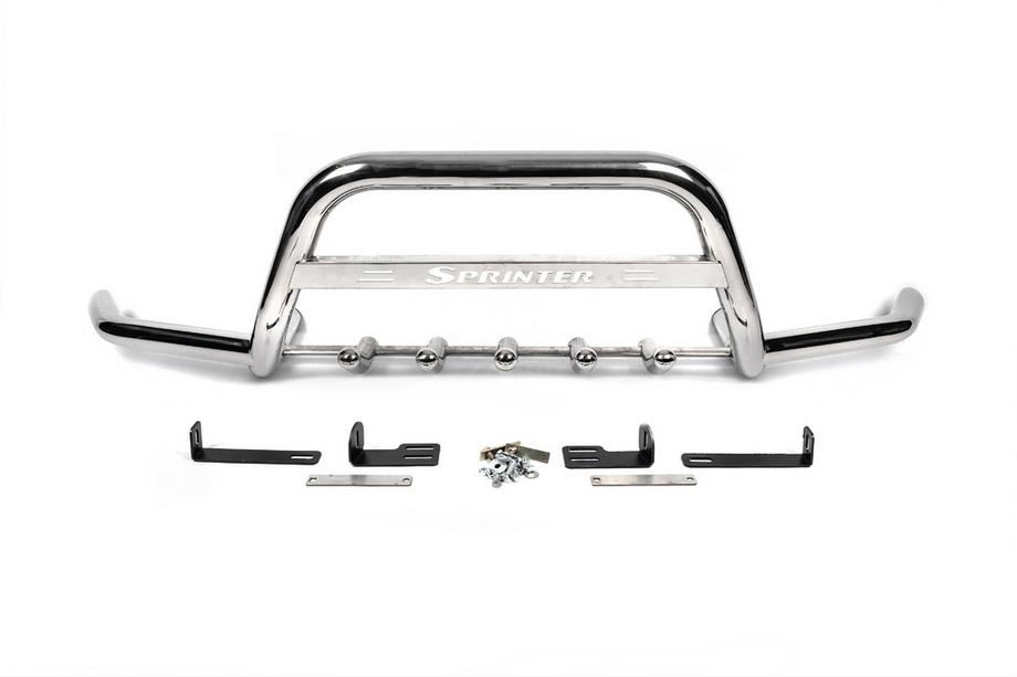 Mercedes Sprinter W906 2006–2018 Bullbar WT003-Plus (rustfrit stål) Foto 2