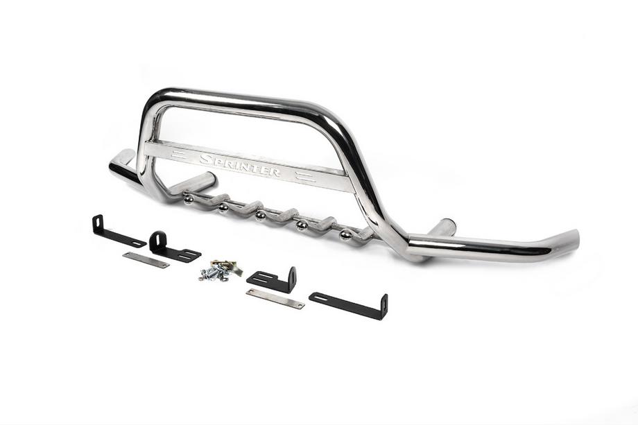 Mercedes Sprinter W906 2006–2018 Bullbar WT003-Plus (rustfrit stål) Foto 3