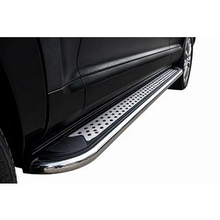 Sidetrin Maydos V2 (2 stk., aluminium ↗ rustfrit stål) Volkswagen Touareg 2002–2010 foto 2