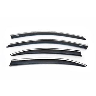 Vindafvisere med kromliste (4 stk., Niken) Volkswagen Jetta 2011–2018 foto 3
