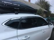 Hyundai Tucson TL 2016–2021 Vindafvisere med kromliste (6 stk., Niken) foto 4
