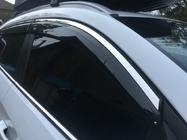 Hyundai Tucson TL 2016–2021 Vindafvisere med kromliste (6 stk., Niken) foto 3