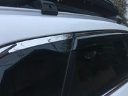 Hyundai Tucson TL 2016–2021 Vindafvisere med kromliste (6 stk., Niken) foto 6