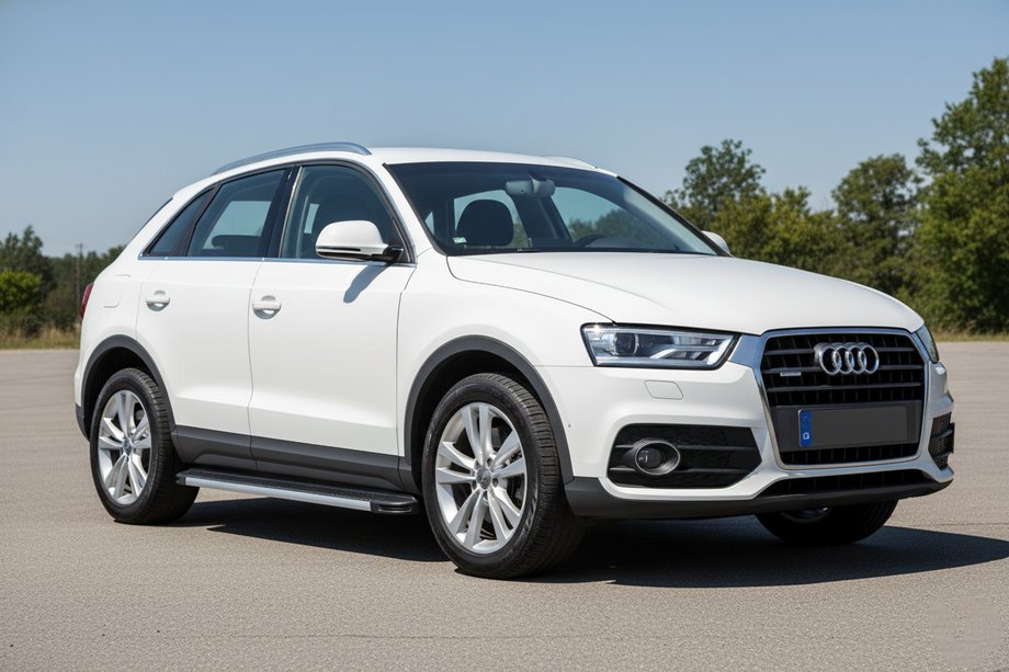 Audi Q3 2011–2019 Sidetrin Maya V1 (2 stk., aluminium) Image