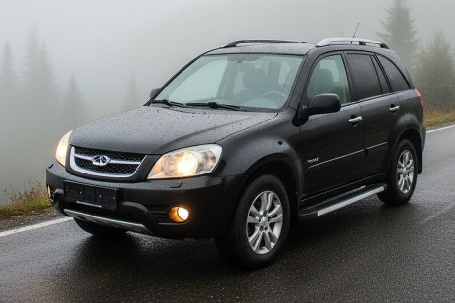 Chery Tiggo 3 2005– Sidetrin Maya V1 (2 stk., aluminium) Image