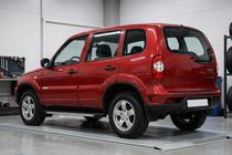 Chevrolet Niva 1998–2020 Sidetrin Maya V1 (2 stk., aluminium) foto 1