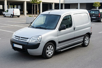 Citroen Berlingo 1996–2008 Sidetrin Maya V1 (2 stk., aluminium) foto 1
