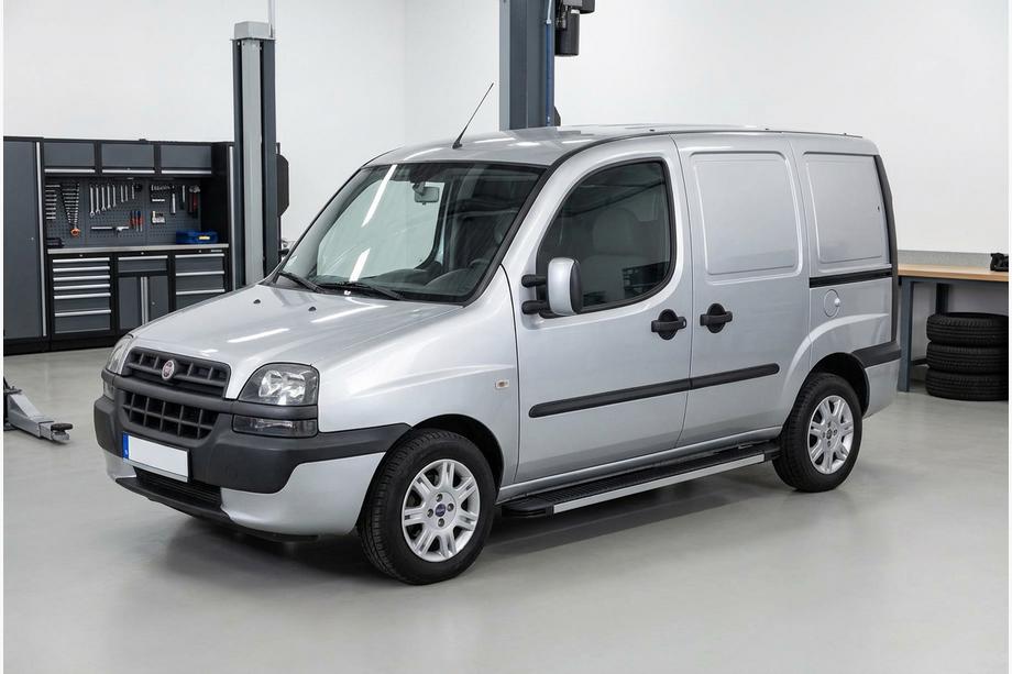 Fiat Doblo I 2001–2005 Sidetrin Maya V1 (2 stk., aluminium) Image