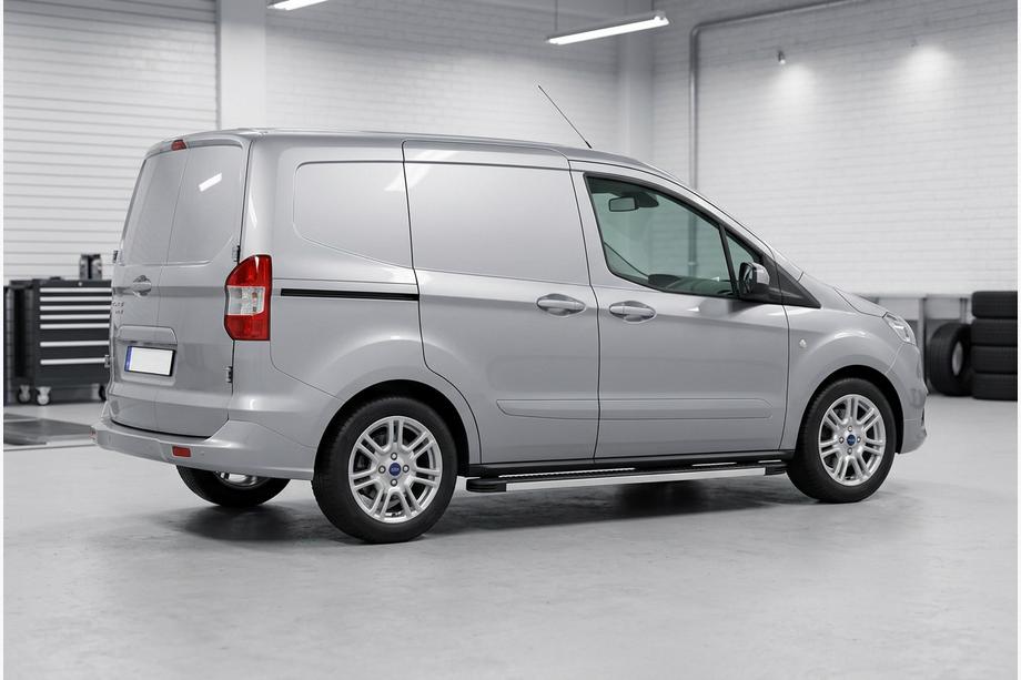 Ford Courier 2014–2023 Sidetrin Maya V1 (2 stk., aluminium) Image