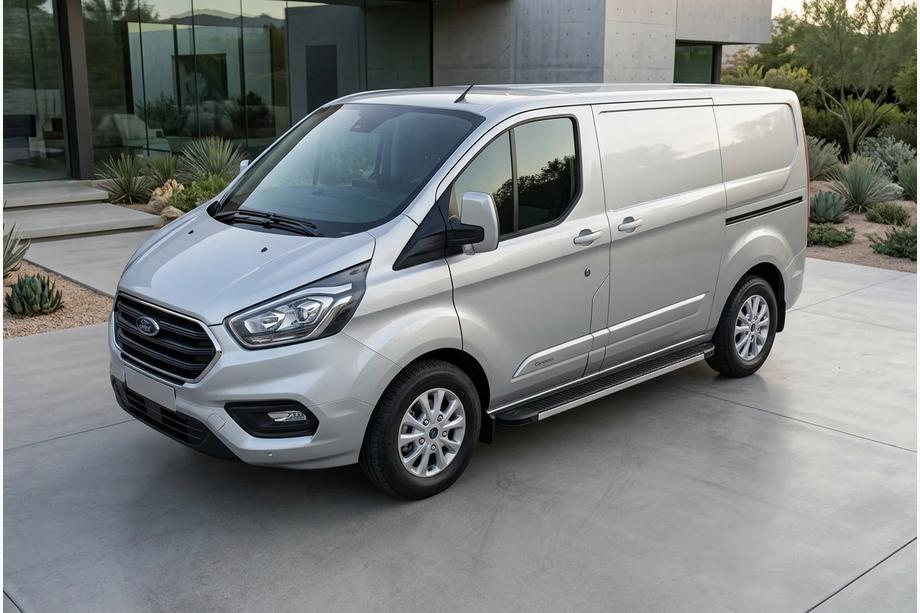 Ford Custom 2013–2022 Maya sidetrin (2 stk., aluminium) Image