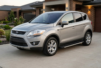 Ford Kuga 2008–2013 Sidetrin Maya V1 (2 stk., aluminium) foto 1