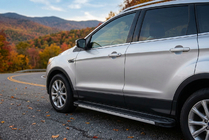 Ford Kuga/Escape 2013–2019 Sidetrin Maya V1 (2 stk., aluminium) foto 1