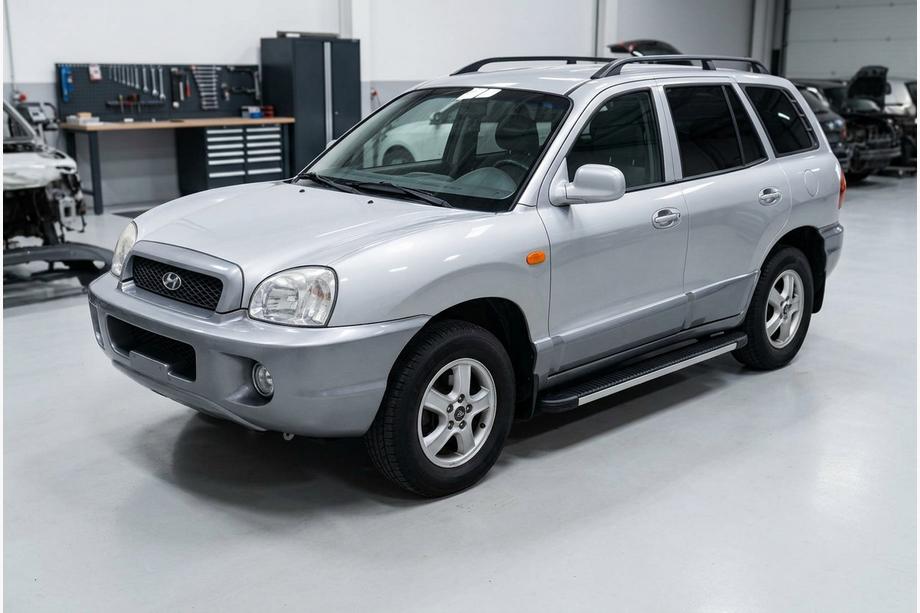 Hyundai Santa Fe 1 2000–2006 Sidetrin Maya V1 (2 stk., aluminium) Image