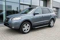 Hyundai Santa Fe 2 2006–2012 Sidetrin Maya V1 (2 stk., aluminium) foto 1