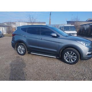 Sidetrin Maya V1 (2 stk., aluminium) Hyundai Santa Fe 3 2012–2018 foto 2