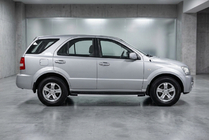 Kia Sorento I BL 2002–2009 Sidetrin Maya V1 (2 stk., aluminium) foto 1
