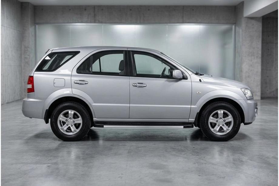 Kia Sorento I BL 2002–2009 Sidetrin Maya V1 (2 stk., aluminium) Image