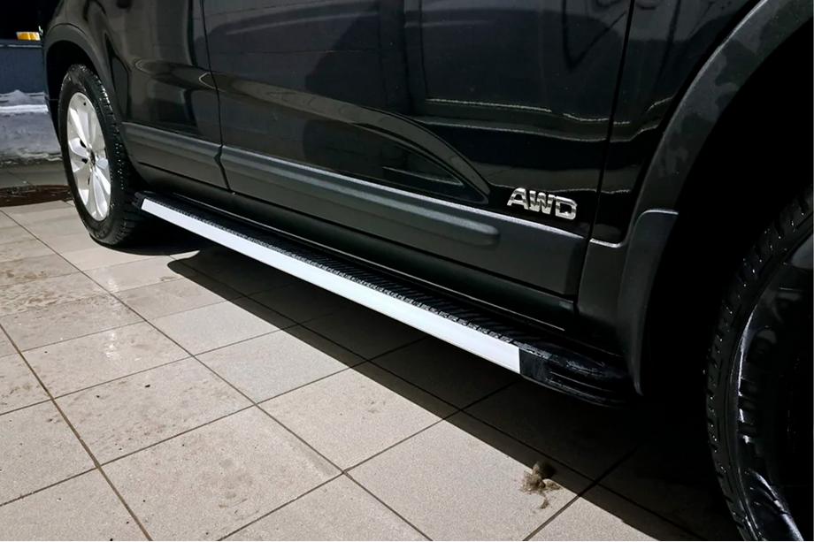Kia Sorento II XM 2009–2014 Sidetrin Maya V1 (2 stk., aluminium) 2010-2013 Image