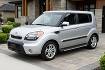 Kia Soul I 2008–2013 Sidetrin Maya V1 (2 stk., aluminium) foto 1