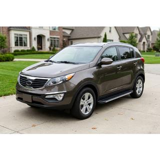 Sidetrin Maya V1 (2 stk., aluminium) Kia Sportage 2010–2015 foto 1