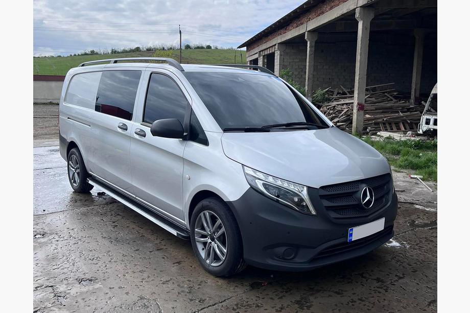 Mercedes Vito/V-klasse W447 2014– Sidetrin Maya V1 (2 stk., aluminium) Image