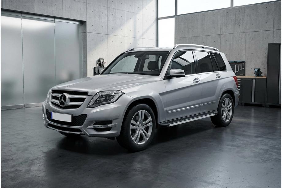 Mercedes GLK-klasse X204 2008–2015 Sidetrin Maya V1 (2 stk., aluminium) Image
