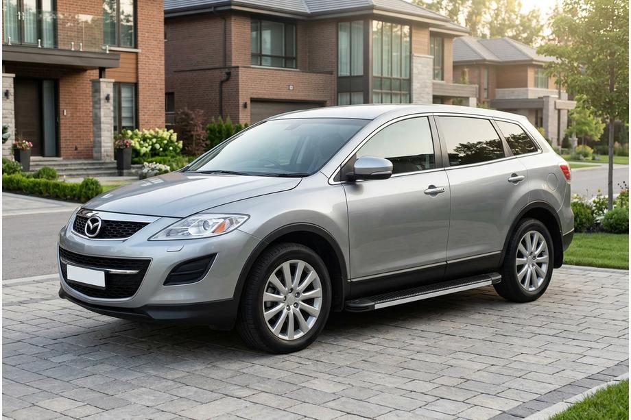 Mazda CX-9 2007–2016 Sidetrin Maya V1 (2 stk., aluminium) Image