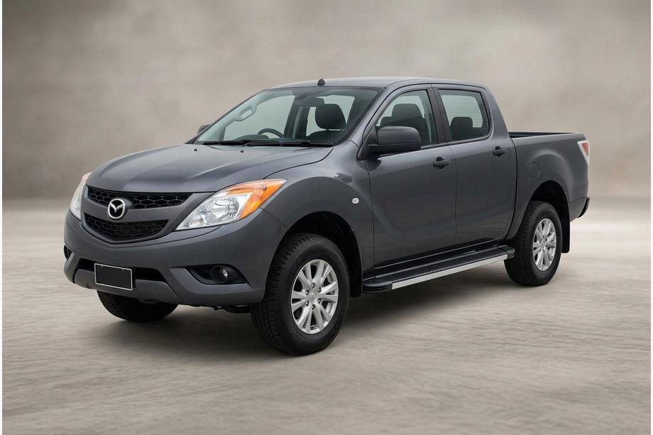 Mazda BT-50 2012– Sidetrin Maya V1 (2 stk., aluminium) Image