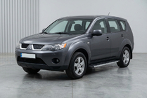 Mitsubishi Outlander 2006–2012 Sidetrin Maya V1 (2 stk., aluminium) foto 6