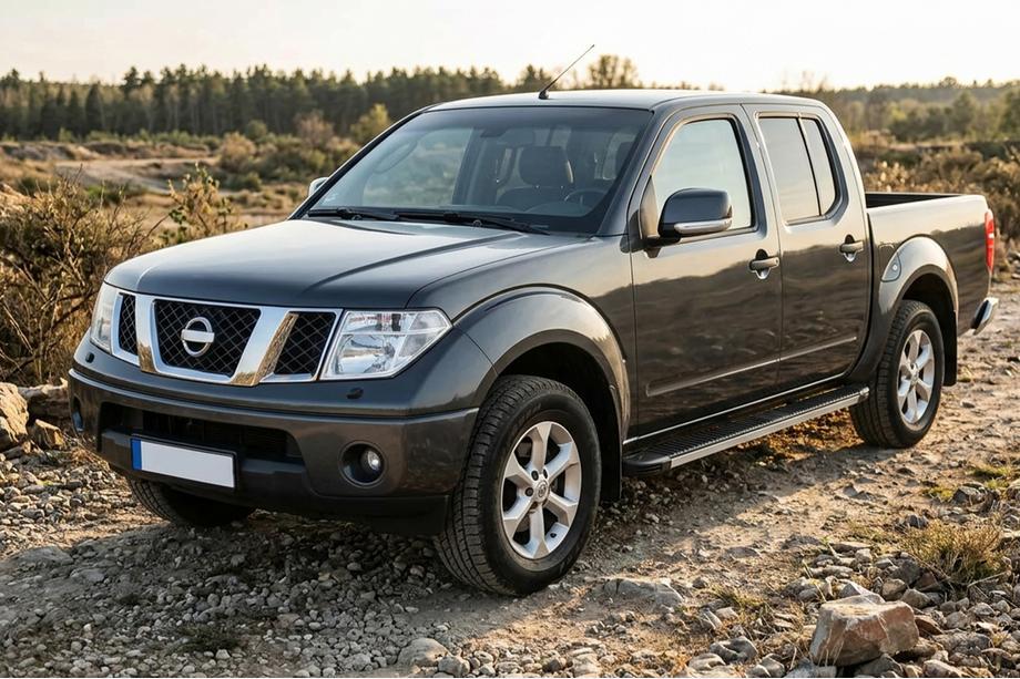 Nissan Navara 2006–2015 Sidetrin Maya V1 (2 stk., aluminium) Image