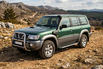 Nissan Patrol Y61 1997–2011 Sidetrin Maya V1 (2 stk., aluminium) foto 1