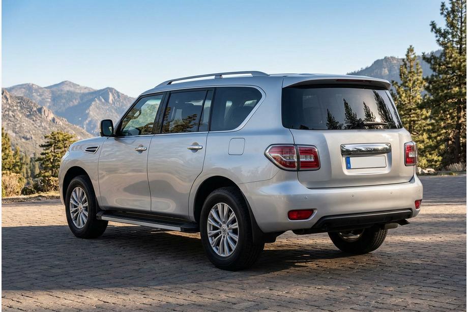 Nissan Patrol Y62 2010–2024 Sidetrin Maya V1 (2 stk., aluminium) Image