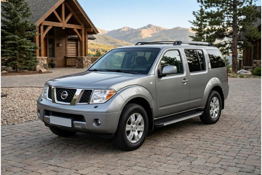 Nissan Pathfinder R51 2005–2014 Sidetrin Maya V1 (2 stk., aluminium) Image