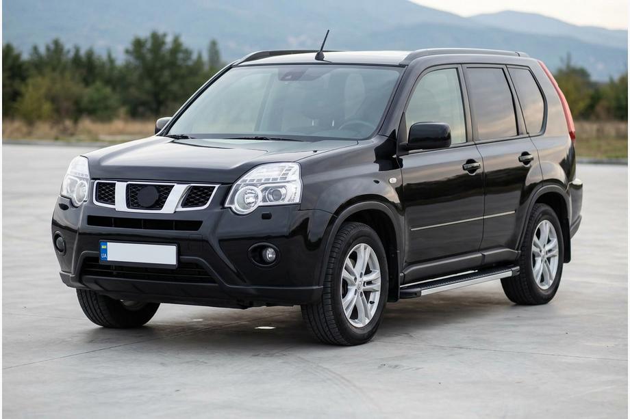 Nissan X-trail T31 2007–2014 Sidetrin Maya V1 (2 stk., aluminium) Image