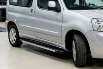 Peugeot Partner 1996–2008 Sidetrin Maya V1 (2 stk., aluminium) foto 2