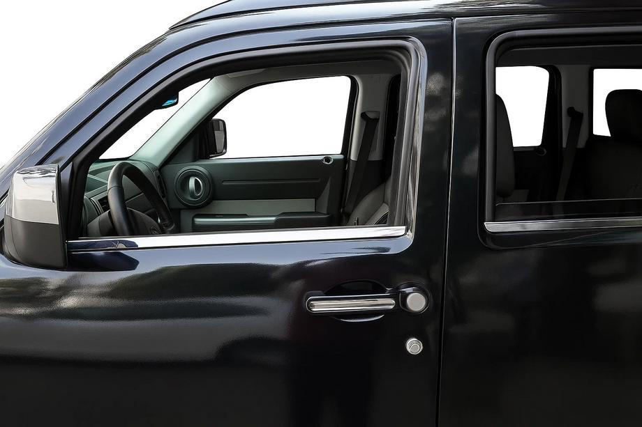 Dodge Nitro 2006–2011 Dørgrebscovers (rustfrit stål) Image