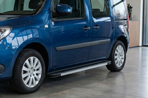 Renault Kangoo 2008–2020 Sidetrin Maya V1 (2 stk., aluminium) Lang akselafstand foto 1