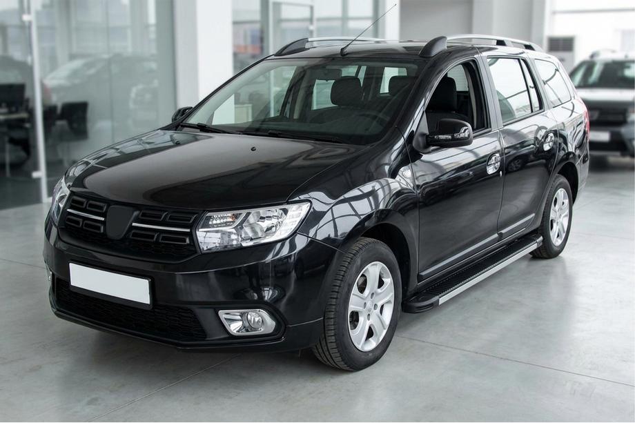 Renault Logan MCV 2013–2022 Sidetrin Maya V1 (2 stk., aluminium) Image