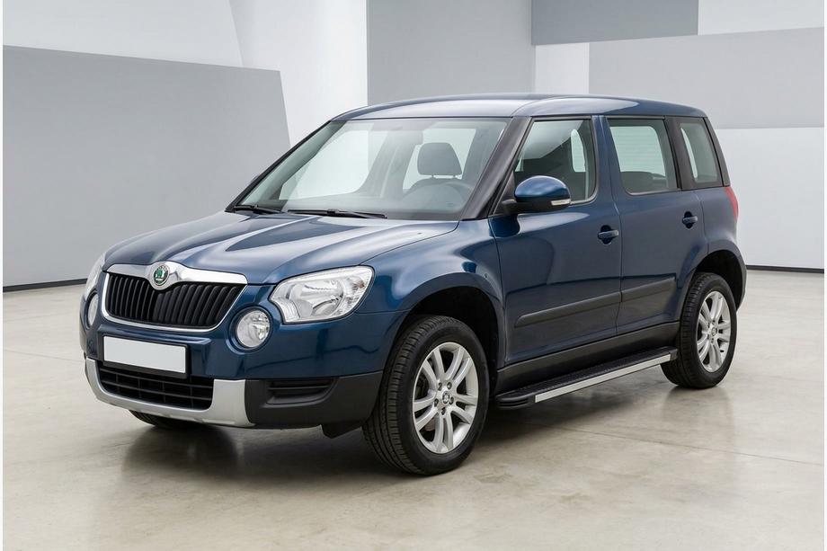 Skoda Yeti 2009–2017 Sidetrin Maya V1 (2 stk., aluminium) Image