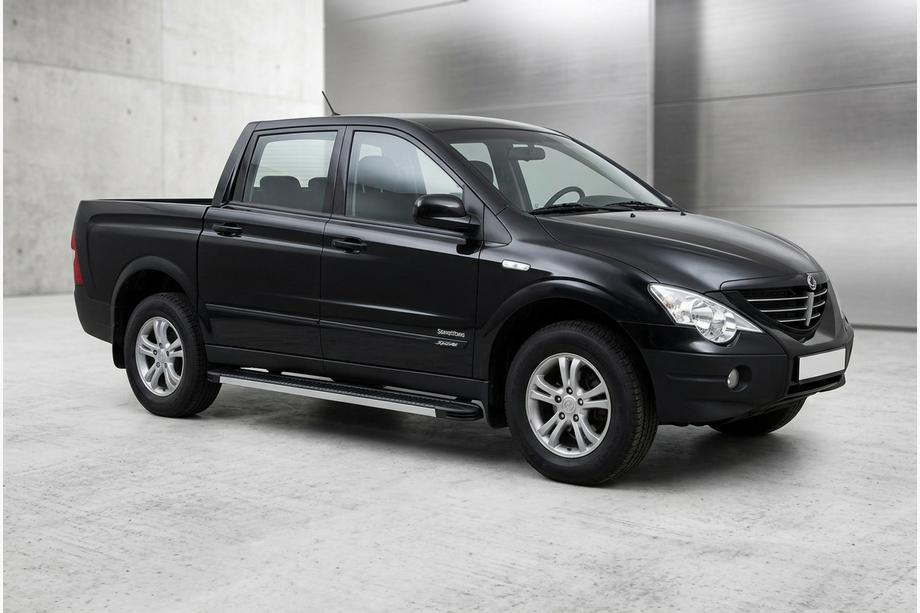 SsangYong Action 2005–2018 Sidetrin Maya V1 (2 stk., aluminium) Image