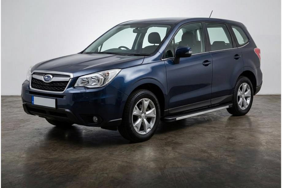 Subaru Forester 2013–2018 Sidetrin Maya V1 (2 stk., aluminium) Image