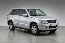 Suzuki Grand Vitara 2005–2017 Sidetrin Maya V1 (2 stk., aluminium) foto 1