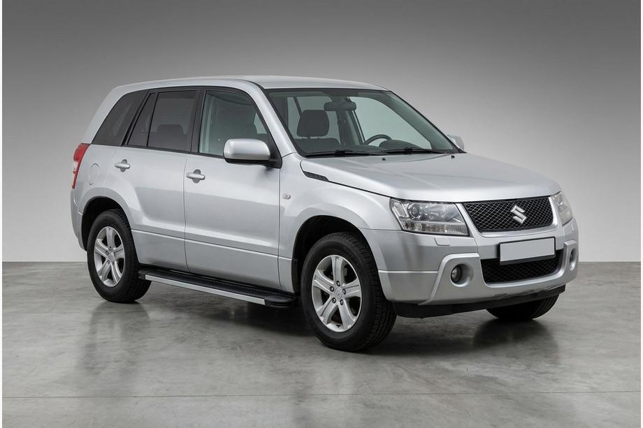 Suzuki Grand Vitara 2005–2017 Sidetrin Maya V1 (2 stk., aluminium) Image