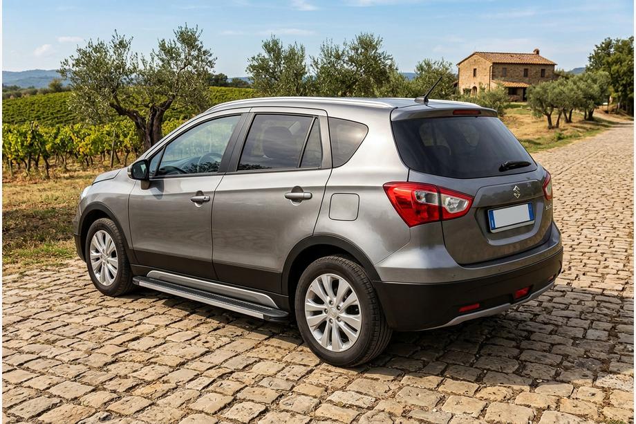Suzuki SX4 S-Cross 2013–2016 Sidetrin Maya V1 (2 stk., aluminium) Image