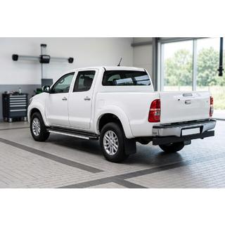 Sidetrin Maya V1 (2 stk., aluminium) Toyota Hilux 2006–2015 foto 1