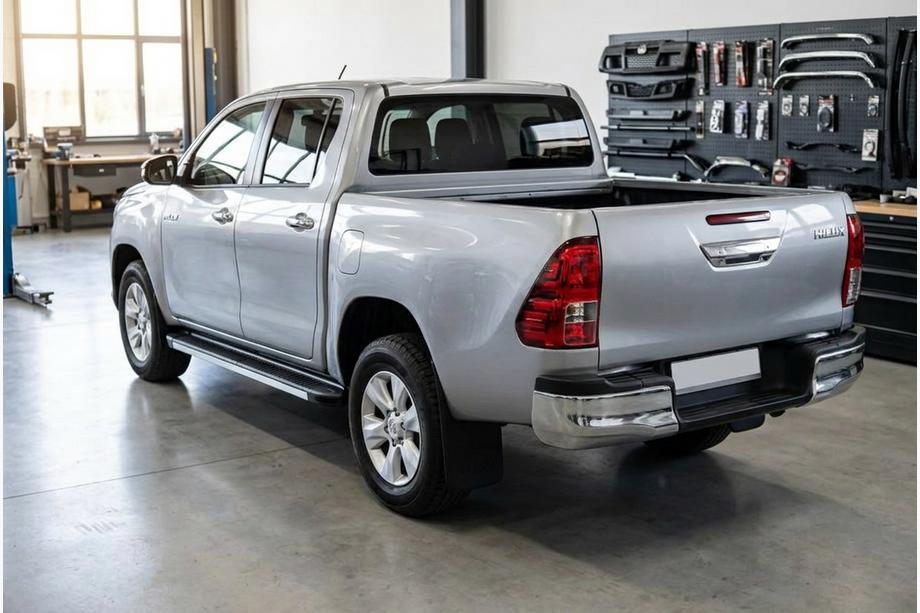 Toyota Hilux 2015– Sidetrin Maya V1 (2 stk., aluminium) Image
