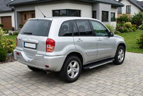 Toyota Rav 4 2001–2005 Sidetrin Maya V1 (2 stk., aluminium) foto 1